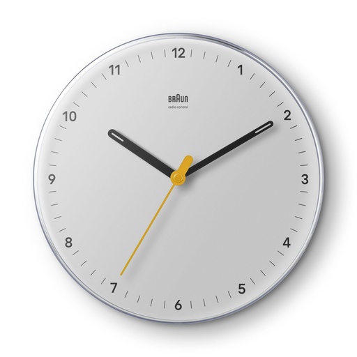 [254202] Braun BC 26 W-DCF weiß Funkwanduhr