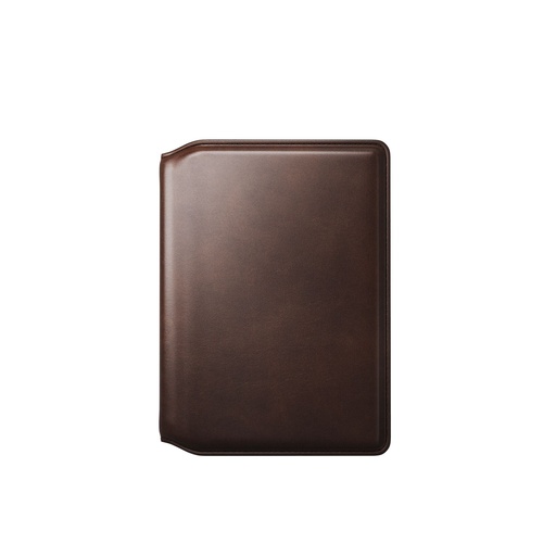[898522] Nomad Leather Passport Wallet Rustic Brown