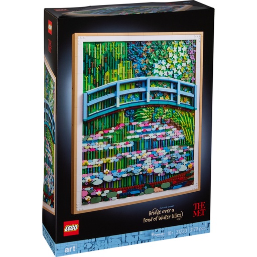 [264758] LEGO ART 31220 Claude Monet Bridge over Pond of Water Lilies