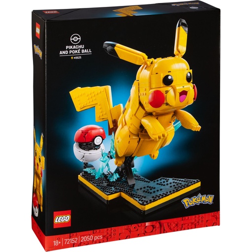 [264772] LEGO Pokemon 72152 Pikachu and Pokeball