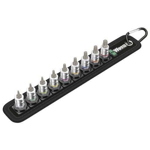 [493677] WERA Belt A 3 TORX HF Zyklop bit socket set TORX 1/4