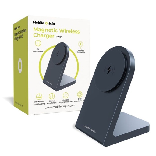 [266501] Mobile Origin Magnetic Wireless Charger PW15 MagSafe Compatible