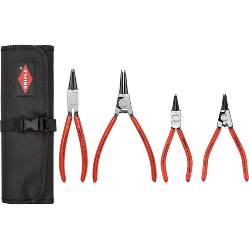 [605474] KNIPEX Circlip Pliers Set Bag with 4 Pliers