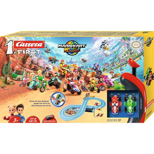 [267635] Carrera FIRST Mario Kart World Mario vs. Yoshi FIRST Bahn