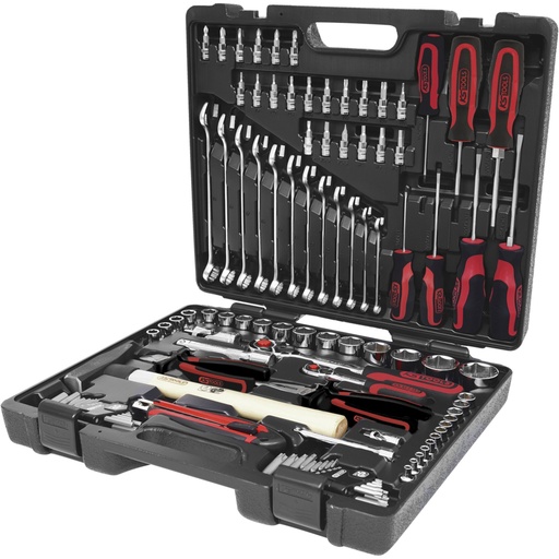 [618928] KS Tools 1/4 +1/2  CHROMEplus Universal Tool Kit Set  97 pcs