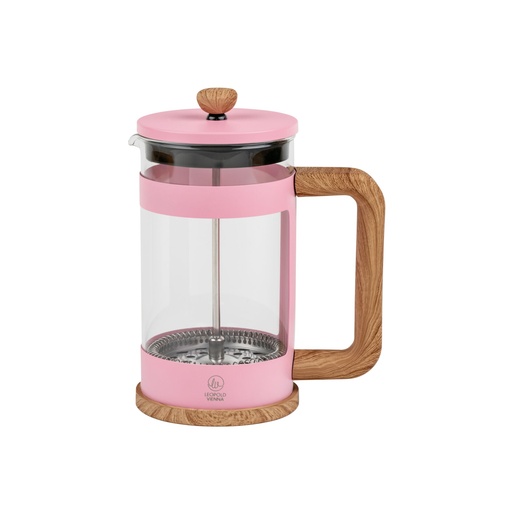 [269245] Leopold Vienna Kaffee- & Teebereiter Franca rosa 600ml