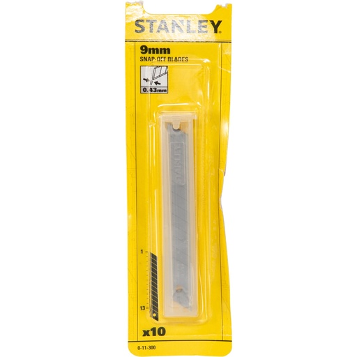 [269917] Stanley Snap-Off Blades Stanley 9mm 10 pcs.