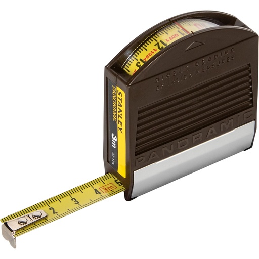 [270141] Stanley Bandmaß Panoramic 3m 12.7mm