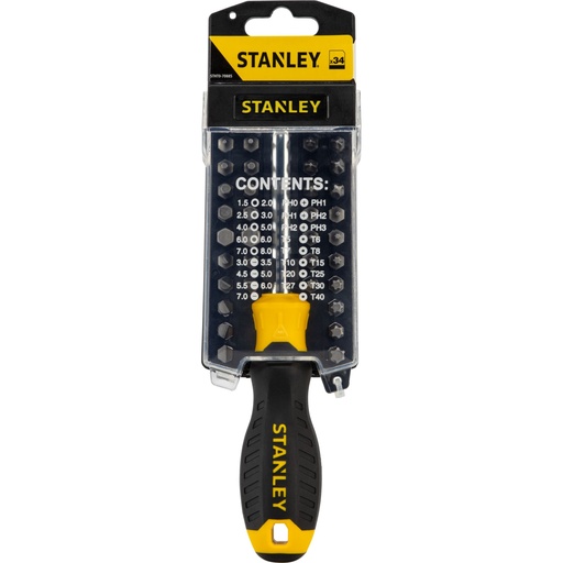 [270239] Stanley STANLEY MULTIBIT S/D SET - 34PC