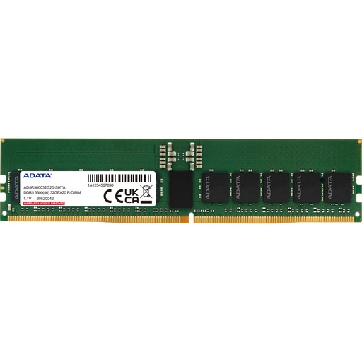 [266410] ADATA DDR5 5600 R-DIMM vinnsluminni, 32GB, CL46, AD5R560032G20-SHYA