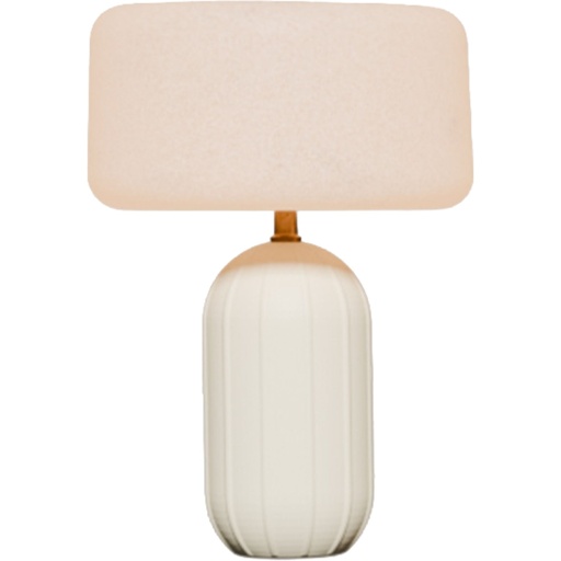 [271065] New Garden PHOEBE 40 beige Tischlampe