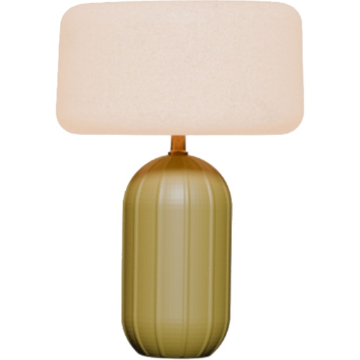 [271086] New Garden PHOEBE 40 olive Tischlampe
