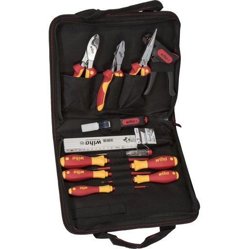 [897941] Wiha Werkzeug Set Elektriker gemischt 13-tlg.