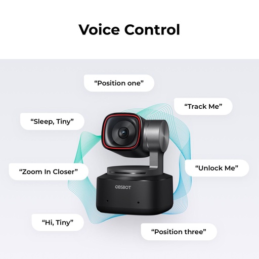 [272969] OBSBOT Tiny 3 4K PTZ Webcam