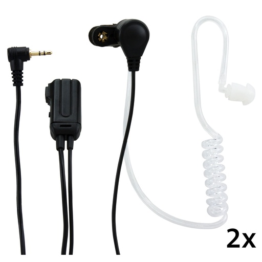 [272143] Alecto FRH-10 DUO Walkie Talkie Headset 2er-Pack