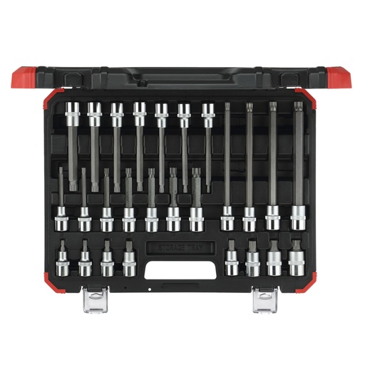 [820486] GEDORE red Screwdriver Bit Sockets 1/2  XZN 26-pieces