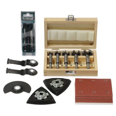 [223836] Makita P-84844 Gewerke-Set Holzhandwerk