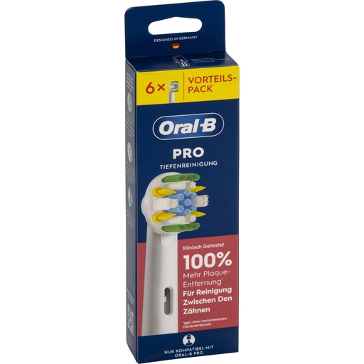 [257723] Oral-B Toothbrush heads Pro Deep Cleaning 6 pcs