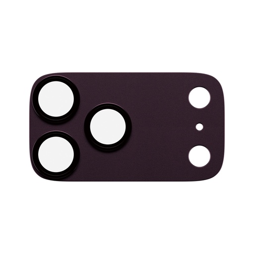 [274880] PanzerGlass Fender iP 18 Pro Max Dark Cherry Kameraschutz
