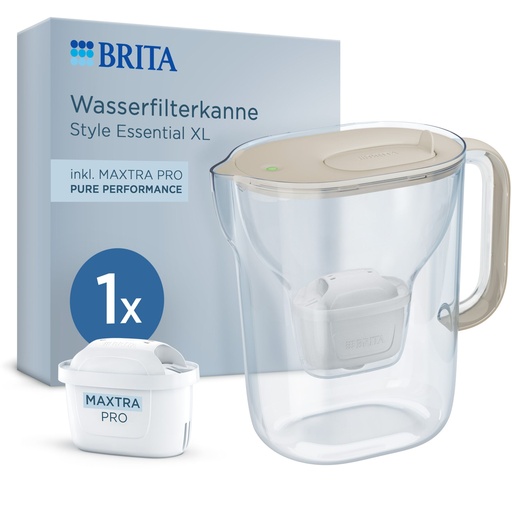 [275125] Brita Style Essential XL Sand incl.MAXTRA PRO Pure Performance