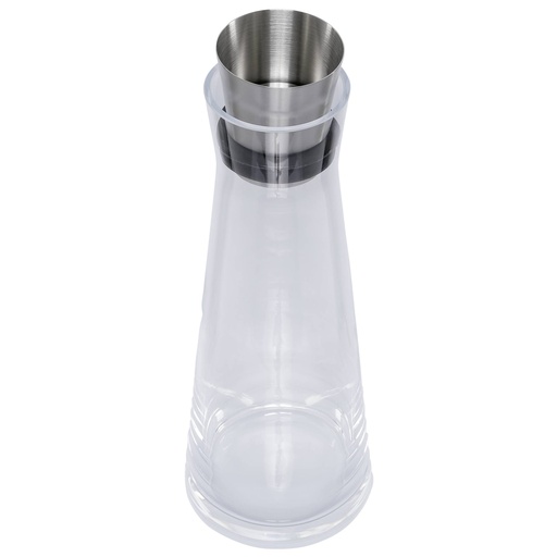 [487279] Emsa Flow Slim glass carafe 1,0l Glass 515675