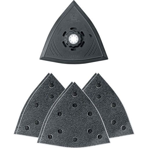 [217522] Fein Schleifplatten-Set SLP KL130 gelocht