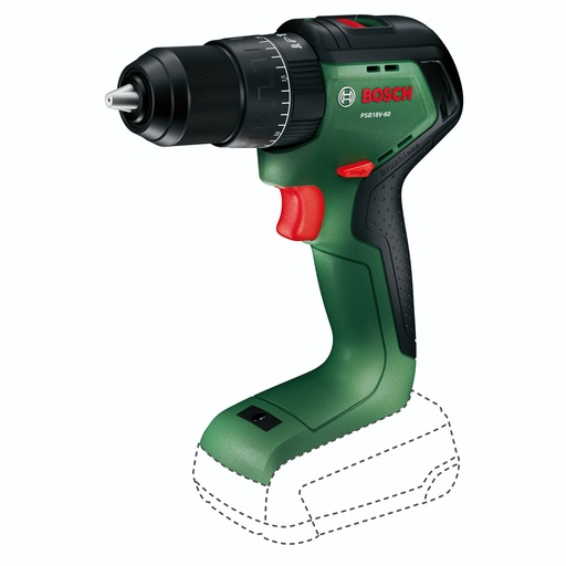 [277568] Bosch PSB18V-60 (solo, C) Cordless Combi Drill