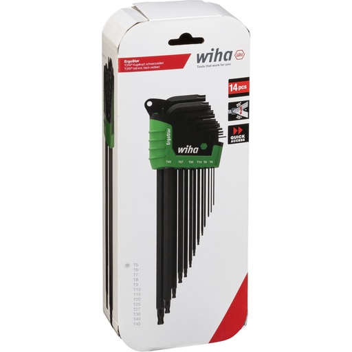[811827] Wiha Pin Spanner Set with ErgoStar Holder