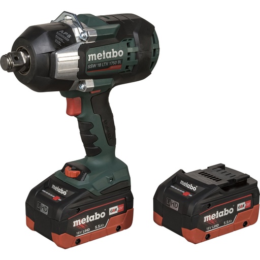 [734442] Metabo SSW 18 LTX 1750 BL Cordless Impact Driver