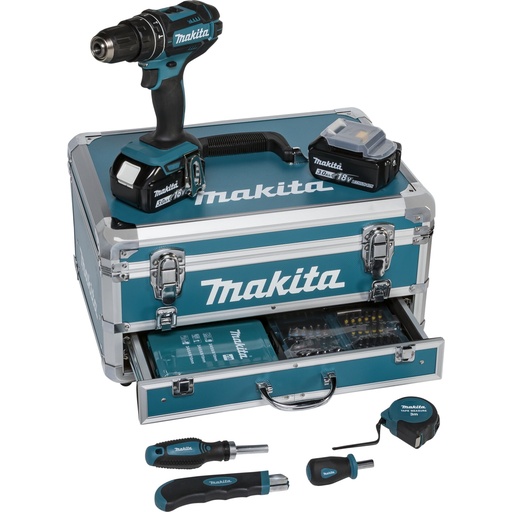 [749044] Makita DHP482RFX9 Cordless Combi Drill