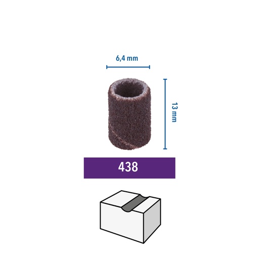 [219307] Dremel 438 Sanding Band P 120