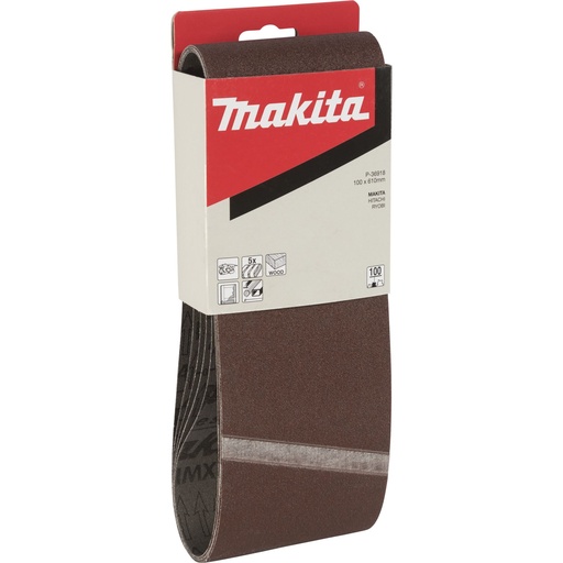 [807011] Makita P-36918 Sanding belt 100x610mm K100