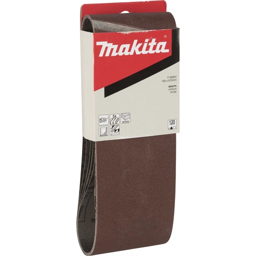 [807018] Makita P-36924 Sanding belt 100x610mm K120
