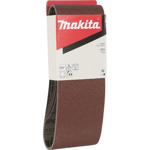 [807039] Makita P-36893 Sanding belt 100x610mm K60
