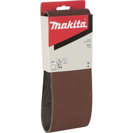 [807046] Makita P-36902 Sanding belt 100x610mm K80
