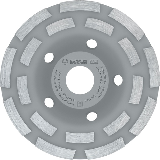 [183061] Bosch PRO Concrete Cup Wheel,50x 125,22,23m