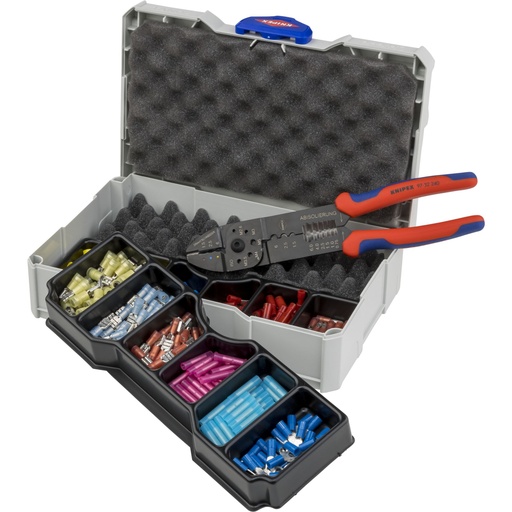 [604389] KNIPEX Crimp Assortment for cable tie