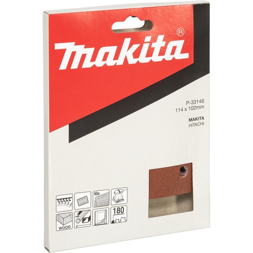 [143637] Makita Schleifpap. Kl. 102x114 K180