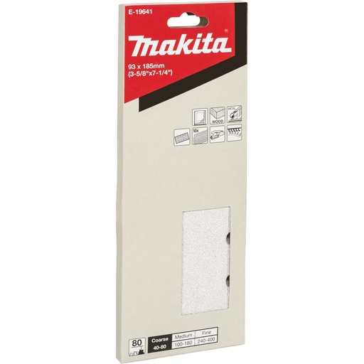 [144008] Makita Schleifpapier Kl. 93x 184K80