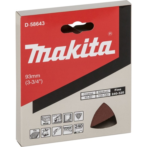[145009] Makita Delta-Schleifpap. Holz K240