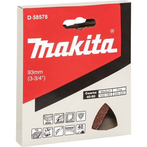[145058] Makita Delta Schleifpap. Holz K40