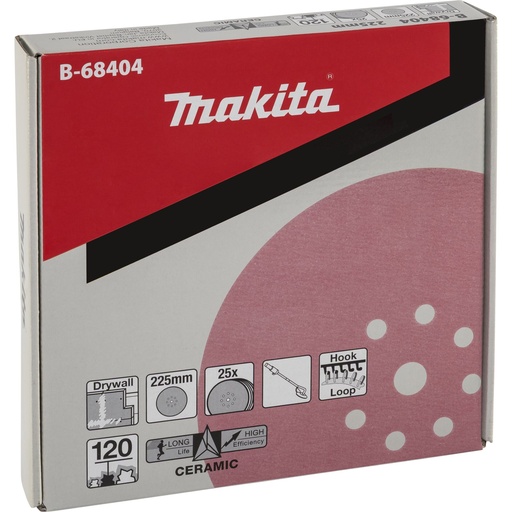 [145422] Makita Schleifpapier Kl. 225mm K120