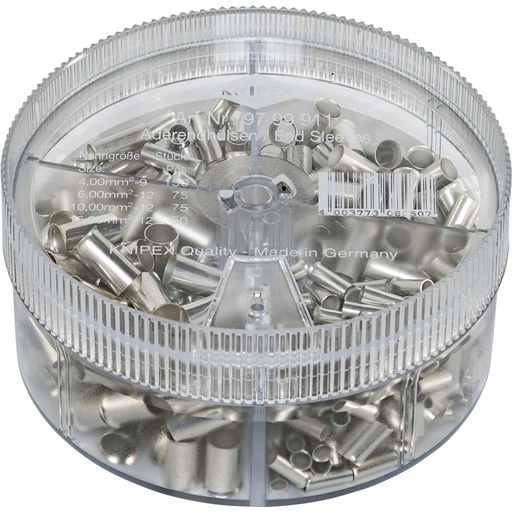 [666290] KNIPEX Assortment uninsulated wire ferrules