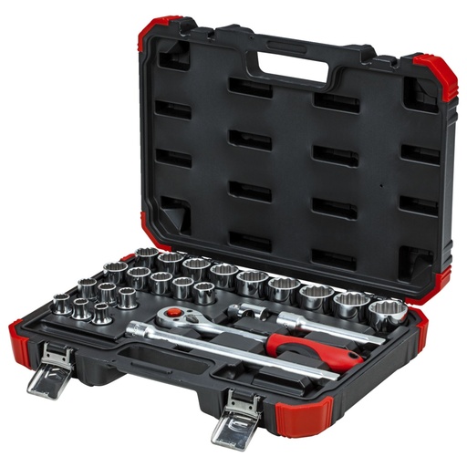 [820612] GEDORE red Socket Set 1/2   24-pieces
