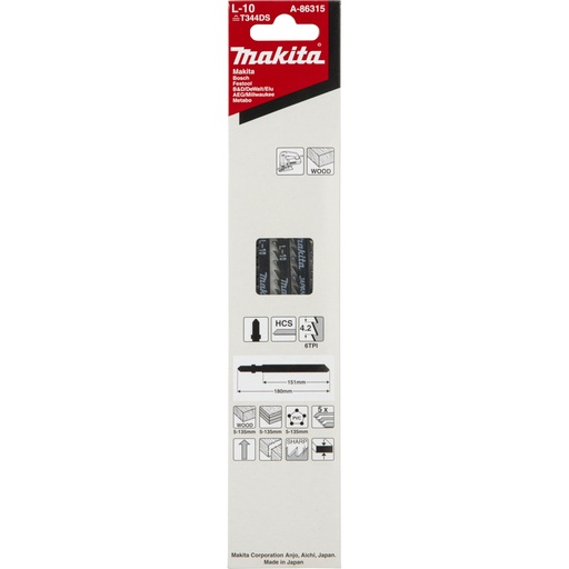 [146213] Makita Stichsägeblatt L-10