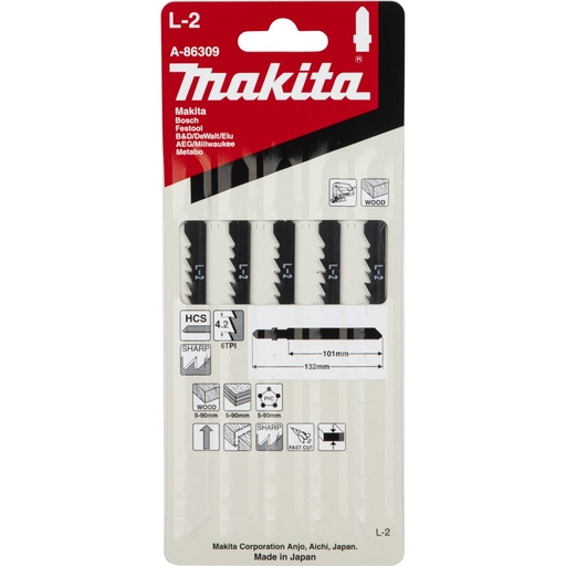 [146220] Makita Stichsägeblatt L-2