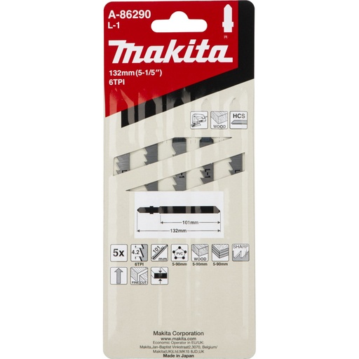 [146227] Makita Stichsägeblatt L-1