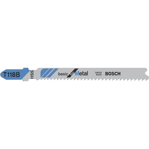 [598432] Bosch 5 jigsaw blades T 118 B