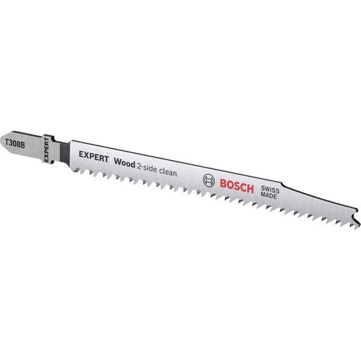 [705952] Bosch EXPERT jigsaw blades T308B 5pcs Wood 2-side clean