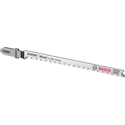 [705959] Bosch EXPERT jigsaw blades T308BO 5pcs Wood 2-side clean